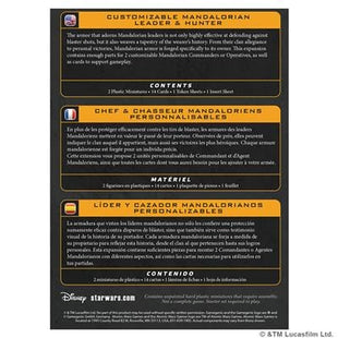 Gamers Guild AZ Star Wars Legion Star Wars: Legion - Customizable Mandalorian Leader and Hunter (Pre-Order) Asmodee