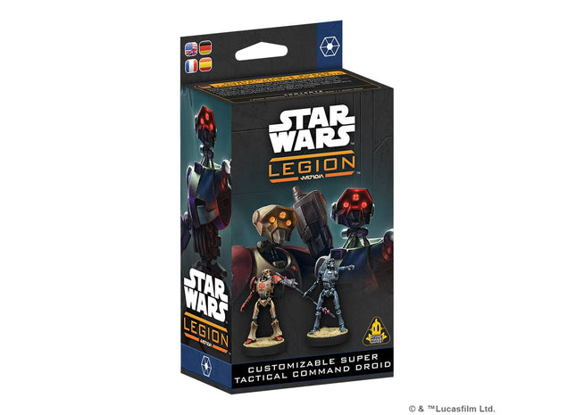 Gamers Guild AZ Star Wars Legion Star Wars: Legion – Customizable Super Tactical Command Droid (Pre-Order) Asmodee