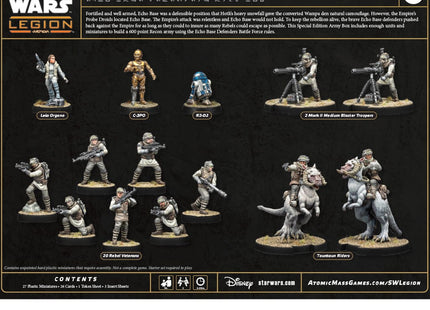 Gamers Guild AZ Star Wars Legion Star Wars: Legion – Echo Base Defenders Special Edition Army Box (Pre-Order) Asmodee