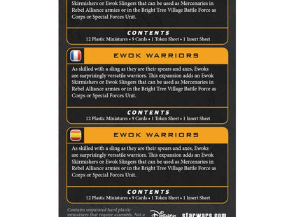 Gamers Guild AZ Star Wars Legion Star Wars: Legion – Ewok Warriors (Pre-Order) Asmodee