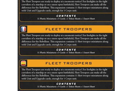 Gamers Guild AZ Star Wars Legion Star Wars: Legion – Fleet Troopers Unit (Pre-Order) Asmodee