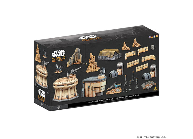 Gamers Guild AZ Star Wars Legion Star Wars: Legion – Galactic Battlefield Terrain Starter Set (Pre-Order) Asmodee