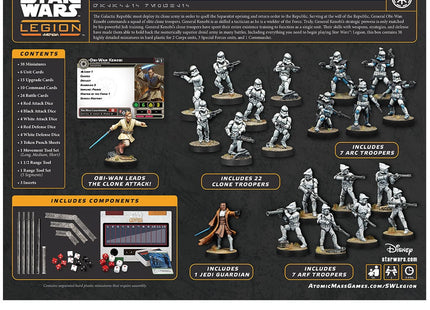 Gamers Guild AZ Star Wars Legion Star Wars: Legion – Galactic Republic Starter Set (Pre-Order) Asmodee