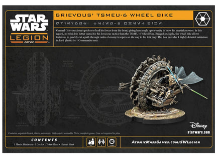 Gamers Guild AZ Star Wars Legion Star Wars: Legion – General Grievous' TSMEU-6 Wheel Bike (Pre-Order) Asmodee