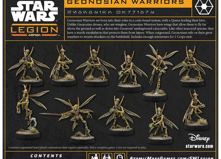 Gamers Guild AZ Star Wars Legion Star Wars: Legion - Geonosian Warriors Unit Expansion (Pre-Order) Asmodee