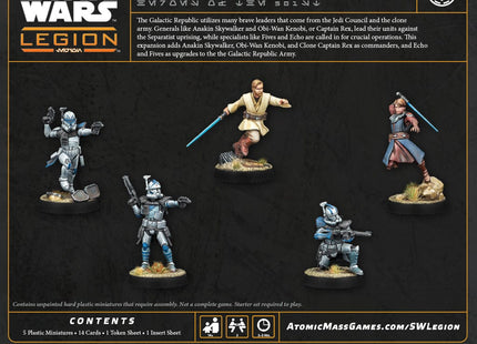 Gamers Guild AZ Star Wars Legion Star Wars: Legion – Heroes of the Clone Army (Pre-Order) Asmodee