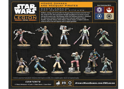 Gamers Guild AZ Star Wars Legion Star Wars: Legion – Hondo Ohnaka & Weequay Pirates (Pre-Order) Asmodee