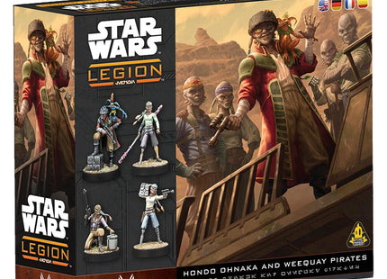 Gamers Guild AZ Star Wars Legion Star Wars: Legion – Hondo Ohnaka & Weequay Pirates (Pre-Order) Asmodee
