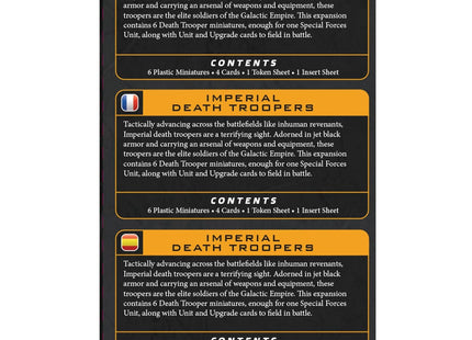 Gamers Guild AZ Star Wars Legion Star Wars: Legion – Imperial Death Troopers (Pre-Order) Asmodee