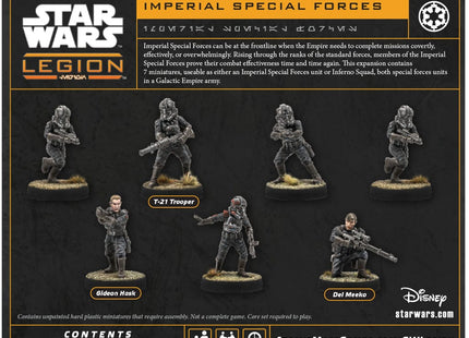 Gamers Guild AZ Star Wars Legion Star Wars: Legion – Imperial Special Forces (Pre-Order) Asmodee