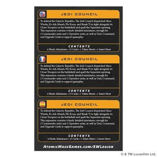 Gamers Guild AZ Star Wars Legion Star Wars: Legion – Jedi Council (Pre-Order) Asmodee