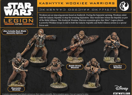 Gamers Guild AZ Star Wars Legion Star Wars: Legion – Kashyyyk Wookie Warriors (2025) (Pre-Order) Asmodee