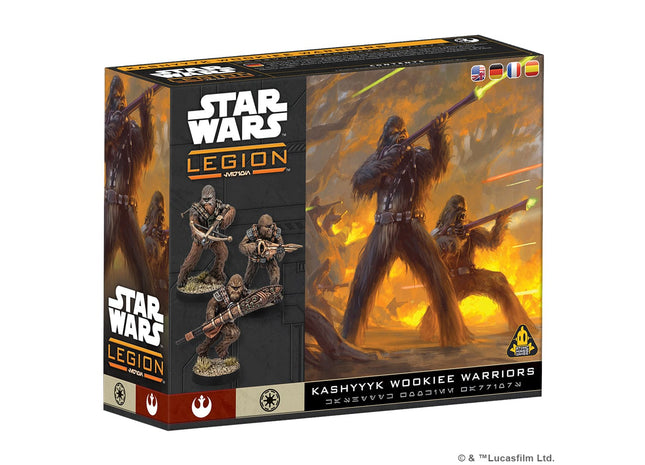 Gamers Guild AZ Star Wars Legion Star Wars: Legion – Kashyyyk Wookie Warriors (2025) (Pre-Order) Asmodee