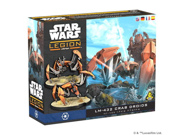 Gamers Guild AZ Star Wars Legion Star Wars: Legion - LM-432 Crab Droid Unit Expansion (Pre-Order) Asmodee