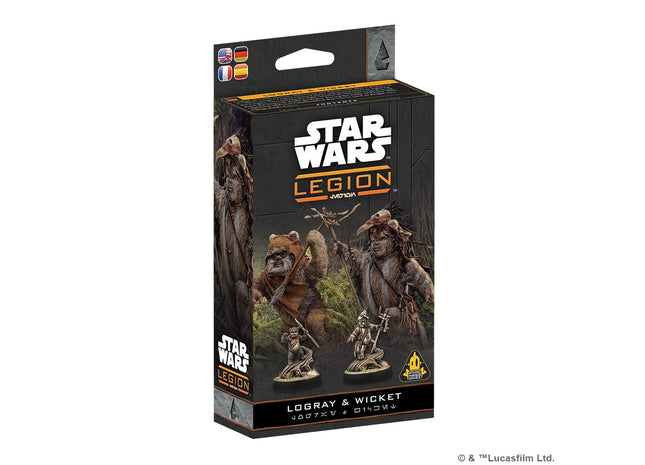 Gamers Guild AZ Star Wars Legion Star Wars: Legion – Logray & Wicket (Pre-Order) Asmodee