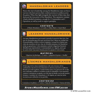 Gamers Guild AZ Star Wars Legion Star Wars: Legion - Mandalorian Leaders (Pre-Order) Asmodee