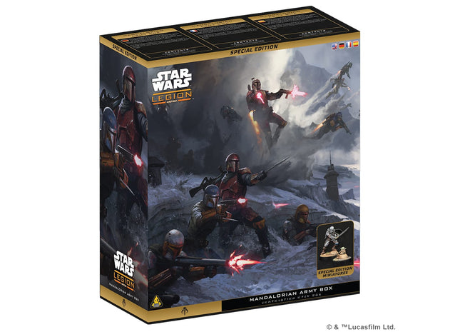 Gamers Guild AZ Star Wars Legion Star Wars: Legion - Mandalorian Special Edition Army Box (Pre-Order) Asmodee