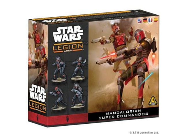 Gamers Guild AZ Star Wars Legion Star Wars: Legion - Mandalorian Super Commandos (Pre-Order) Asmodee
