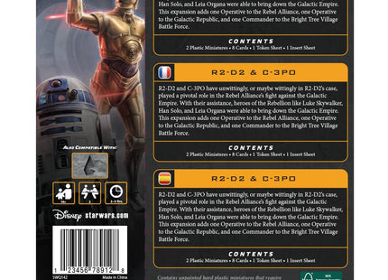 Gamers Guild AZ Star Wars Legion Star Wars: Legion – R2D2 & C-3PO (Pre-Order) Asmodee