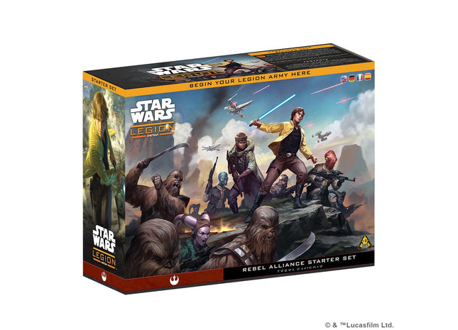 Gamers Guild AZ Star Wars Legion Star Wars: Legion – Rebel Alliance Starter Set (Pre-Order) Asmodee