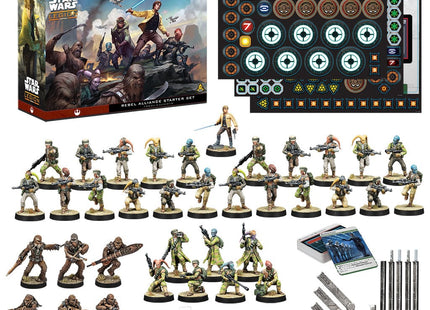 Gamers Guild AZ Star Wars Legion Star Wars: Legion – Rebel Alliance Starter Set (Pre-Order) Asmodee