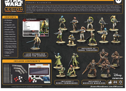 Gamers Guild AZ Star Wars Legion Star Wars: Legion – Rebel Alliance Starter Set (Pre-Order) Asmodee