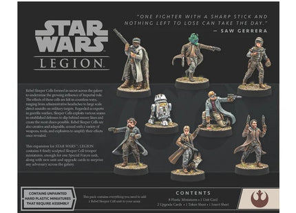 Gamers Guild AZ Star Wars Legion Star Wars: Legion – Rebel Sleeper Cell Unit Expansion (Pre-Order) Asmodee