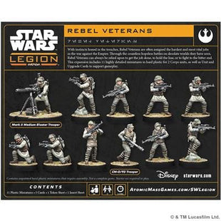 Gamers Guild AZ Star Wars Legion Star Wars: Legion - Rebel Veterans (Pre-Order) Asmodee
