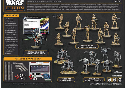 Gamers Guild AZ Star Wars Legion Star Wars: Legion – Separatist Alliance Starter Set (Pre-Order) Asmodee
