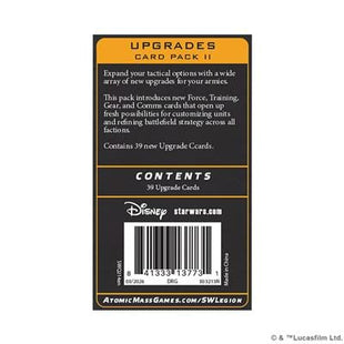 Gamers Guild AZ Star Wars Legion Star Wars: Legion – Upgrades Card Pack 2 (Pre-Order) Asmodee