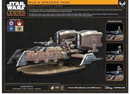 Gamers Guild AZ Star Wars Legion Star Wars: Legion – WL0-5 Speeder Tank (Pre-Order) Asmodee