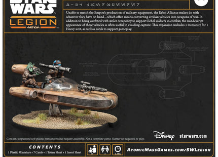 Gamers Guild AZ Star Wars Legion Star Wars: Legion - X-34 Landspeeder (Pre-Order) Asmodee