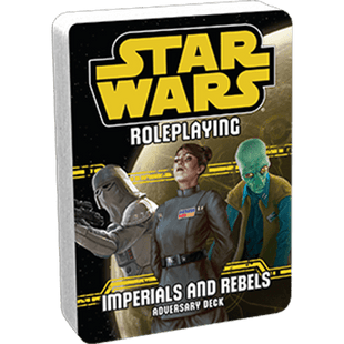Gamers Guild AZ Star Wars RPG SW RPG: Imperials and Rebels Adversary Deck Asmodee