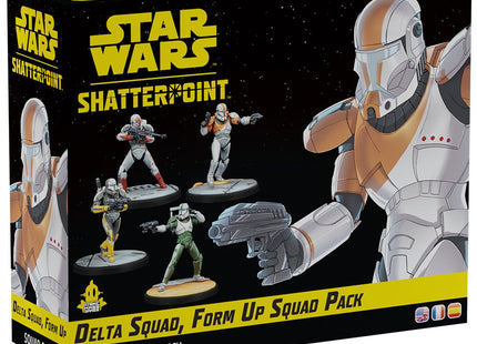 Gamers Guild AZ Star Wars Shatterpoint Star Wars: Shatterpoint - Delta Squad, Form Up Squad Pack (Pre-Order) Asmodee