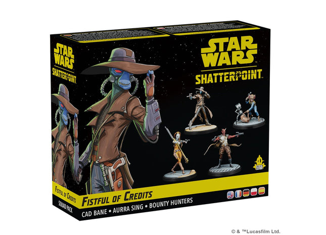Asmodee Star Wars: Shatterpoint Star Wars: Shatterpoint - Fistful of Credits: Cad Bane Squad Pack (Pre-order)