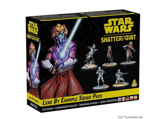 Gamers Guild AZ Star Wars Shatterpoint Star Wars: Shatterpoint - Lead by Example Squad Pack (Pre-Order) Asmodee