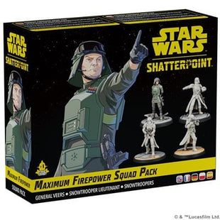 Gamers Guild AZ Star Wars Shatterpoint Star Wars: Shatterpoint - Maximum Firepower Squad Pack (Pre-Order) Asmodee