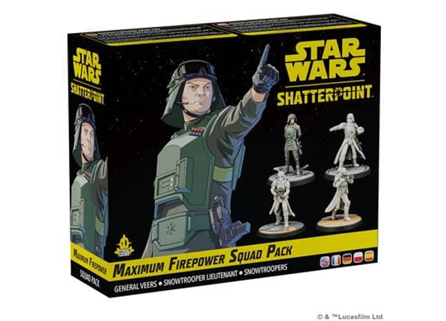 Gamers Guild AZ Star Wars Shatterpoint Star Wars: Shatterpoint - Maximum Firepower Squad Pack (Pre-Order) Asmodee
