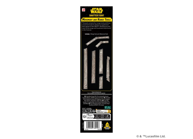 Gamers Guild AZ Star Wars Shatterpoint Star Wars: Shatterpoint - Movement & Range Tools (Pre-Order) Asmodee