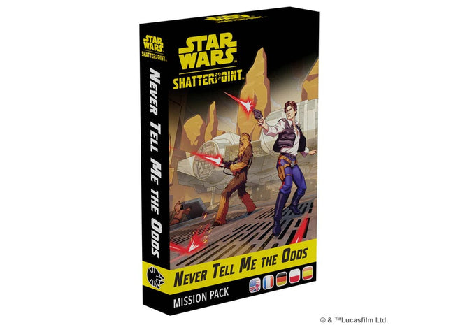 Gamers Guild AZ Star Wars Shatterpoint Star Wars: Shatterpoint - Never Tell Me the Odds Mission Pack (Pre-Order) Asmodee