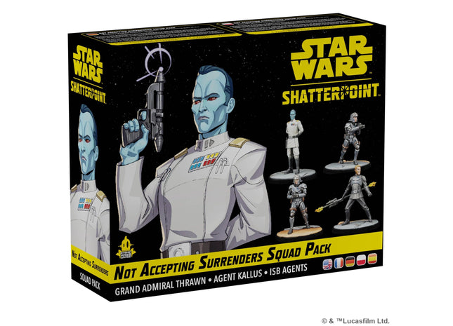 Gamers Guild AZ Star Wars Shatterpoint Star Wars: Shatterpoint - Not Accepting Surrenders Squad Pack (Pre-Order) Asmodee
