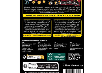 Gamers Guild AZ Star Wars Shatterpoint Star Wars Shatterpoint - Strategic Positions (Pre-Order) Asmodee