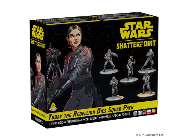 Gamers Guild AZ Star Wars Shatterpoint Star Wars: Shatterpoint - Today the Rebellion Dies Squad Pack (Pre-Order) Asmodee