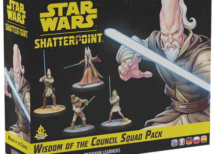 Gamers Guild AZ Star Wars Shatterpoint Star Wars: Shatterpoint – Wisdom of the Council Squad Pack (Pre-Order) Asmodee