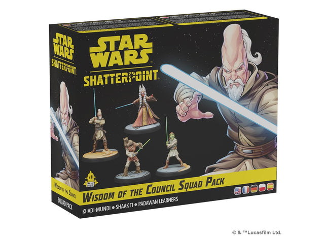 Gamers Guild AZ Star Wars Shatterpoint Star Wars: Shatterpoint – Wisdom of the Council Squad Pack (Pre-Order) Asmodee