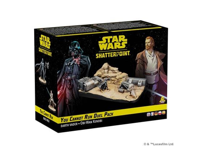Gamers Guild AZ Star Wars: Shatterpoint Star Wars: Shatterpoint - You Cannot Run Duel Pack (Pre-order) Asmodee