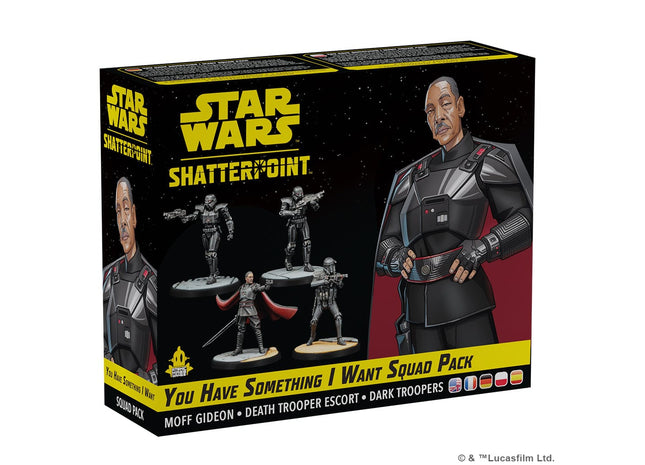 Gamers Guild AZ Star Wars Shatterpoint Star Wars: Shatterpoint - You Have Something I Want Squad Pack (Pre-Order) Asmodee