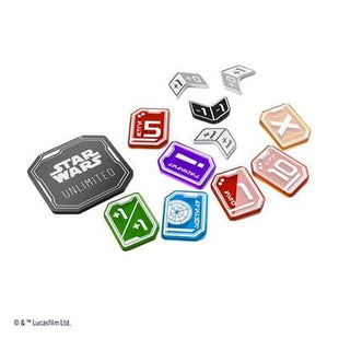 Gamers Guild AZ Star Wars Unlimited Star Wars: Unlimited Acrylic Tokens  (Pre-Order) Asmodee