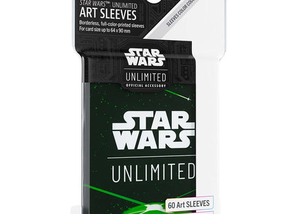 Gamers Guild AZ Star Wars Unlimited Star Wars: Unlimited Art Sleeve - Back Green Asmodee