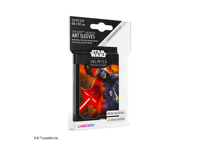 Gamers Guild AZ Star Wars Unlimited Star Wars: Unlimited Art Sleeve - Kylo Ren Asmodee